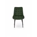 Стул HALMAR GANSO зеленый/черный